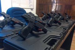 Guarda Municipal adquire 10 novas pistolas semiautomáticas para o patrulhamento e operações