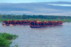 Festa do Divino em Anhembi, uma das festas mais tradicionais da região, não teve encontro das canoas