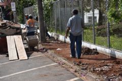 Secretaria de Obras inicia a revitalização da principal via pública da Vila dos Lavradores