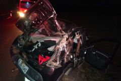 Motorista de caminhonete foge após provocar acidente e não prestar socorro às vítimas