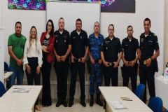 Corpo de oficiais da Guarda Municipal de Botucatu recebe treinamento de liderança 
