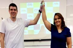 Izaias Colino e Kátia Christófalo são lançados candidatos a prefeito e vice em Botucatu pelo PSL