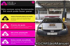 Vítima de violência doméstica, em São Manuel, aciona aplicativo “Está Acontecendo” e agressor é preso