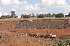 Novas detonações para escavação na barragem do Rio Pardo acontecem esta semana 