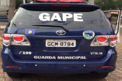 Agentes do GAPE capturam em praça pública indivíduo com prisão expedida pela Vara Criminal 