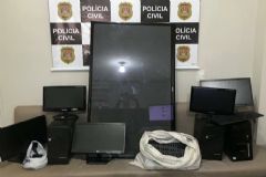 Polícia Civil de Pardinho esclarece furto contra escola municipal e identifica autor e receptadores