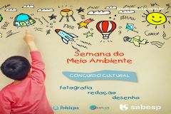 Sabesp lança concurso de artes para estudantes das regiões de Botucatu, São Manuel, Tatuí e São Roque