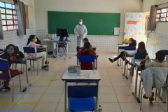 12º BPM-I reinicia as aulas do PROERD no município de Botucatu para escolas públicas e particulares