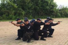 GCM realiza treinamento tático e conduta de patrulha com equipes especializadas 