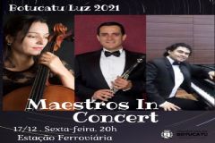 Com repertório eclético, a Maestros in Concert é a atração desta sexta-feira na Estação Ferroviária