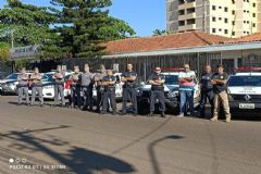 Forças de segurança de São Manuel realizam operação conjunta em diferentes bairros da Cidade