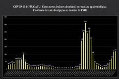 Semana epidemiológica da pandemia de covid-19 em Botucatu chega a 171 casos registrados por dia