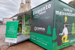 Ecoponto Móvel estimula à cidadania no Junho Verde para os principais problemas ambientais e sociais