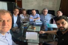 Prefeito se reúne com secretário estadual de Saúde para reduzir filas por cirurgias eletivas em Botucatu