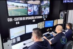 Câmeras da Muralha Virtual auxiliam agentes da GCM a realizar prisão em flagrante na Cidade 