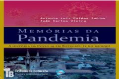 Livro que retrata pandemia de Covid-19 em Botucatu será lançado na Pinacoteca Fórum das Artes  