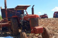 Homem morre em plantação ao ficar preso em trator de colheita de cana em Mineiros do Tietê
