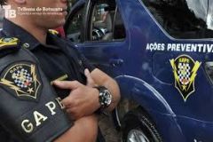 Indivíduo é preso em flagrante pelos agentes do  GAPE trafegando com automóvel furtado