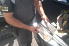 Indivíduos são detidos pela Polícia Rodoviária com 466 tabletes de maconha no veículo
