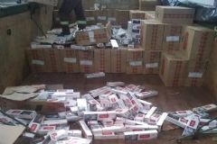 Policiais militares do TOR apreendem grande quantidade de cigarros contrabandeados 
