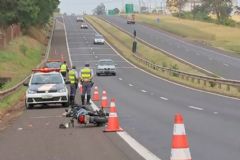 Homem morre após acidente envolvendo bicicleta e moto em rodovia de Pederneiras 