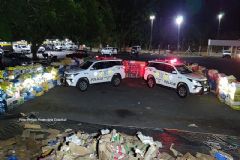 Polícia Militar Rodoviária prende caminhoneiro transportando mais de 12 toneladas de maconha 