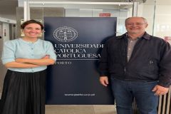 Docente da Faculdade de Ciências Agronômicas de Botucatu visita Universidade Católica Portuguesa