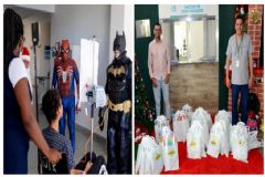 Doações feitas ao Hospital das Clínicas por voluntários e parceiros alegram o Natal das crianças
