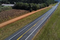 Concessionária finaliza recuperação do pavimento da rodovia de acesso SPA-007, na região de Pardinho